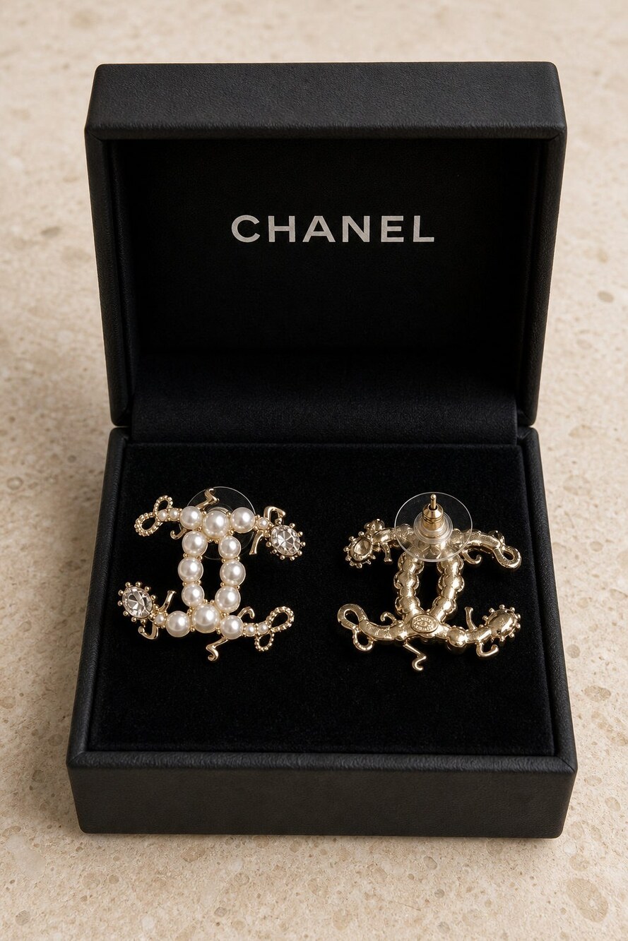 CHANEL Classic Parisian Earrings Style 20 | New with Box - Picture 5 of 9